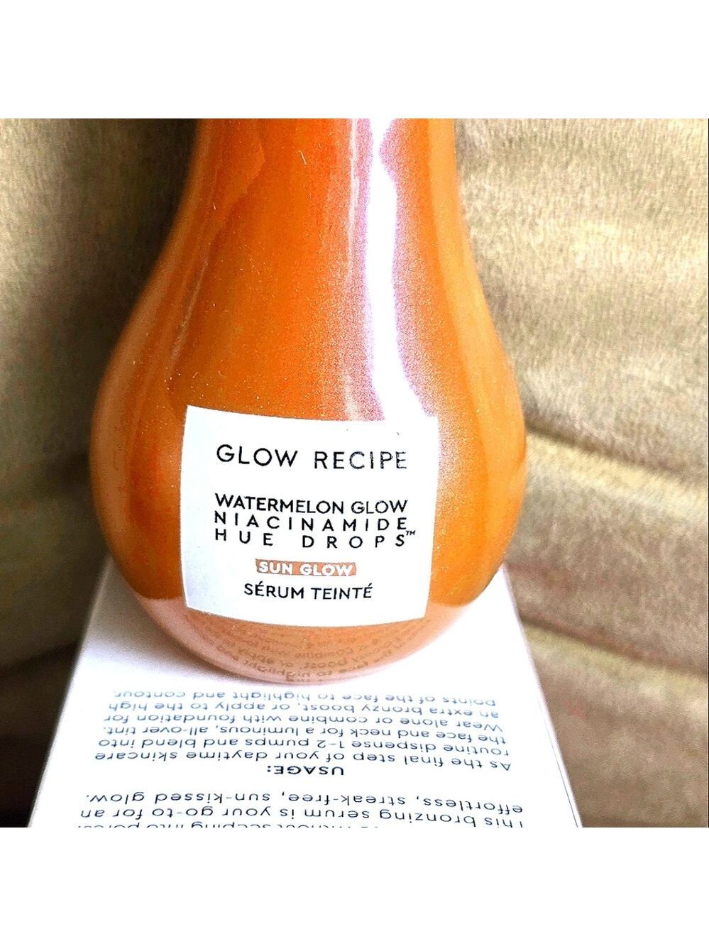 NEW! Glow Recipe Watermelon Glow Niacinamide Hue Drops Serum 40 ml